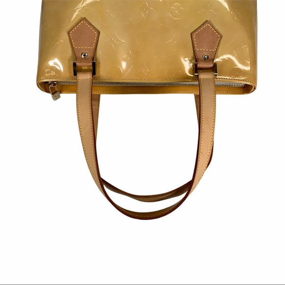 Louis Vuitton shoulder bag Houston  vernis yellow - Picture 7 of 13